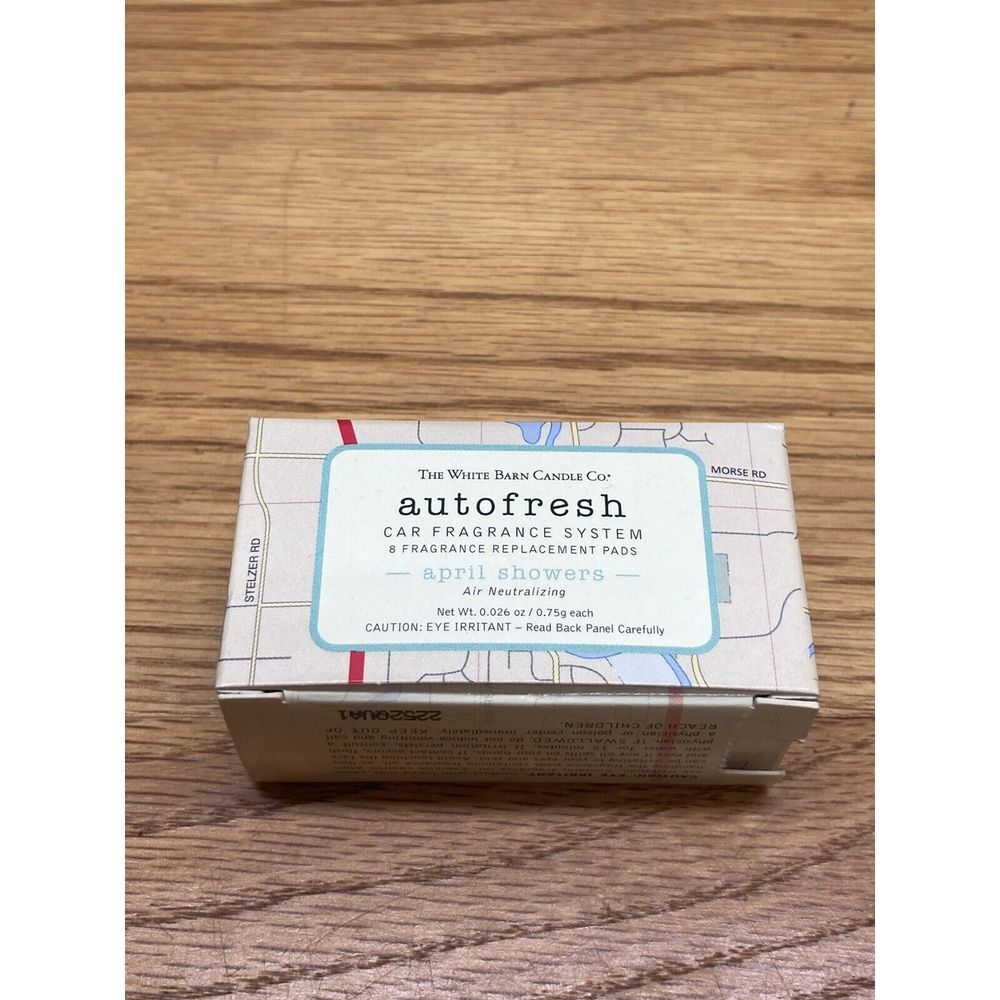 White Barn Candle Co Autofresh Replacement Refill Pads - April Showers